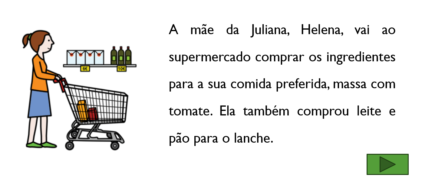 Compreensão de textos curtos